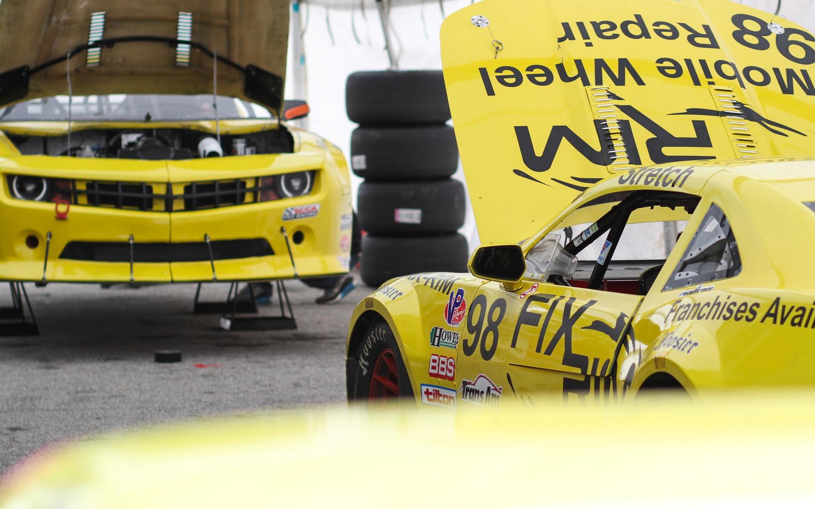 Majority of Trans Am paddock remains off course as rain persists